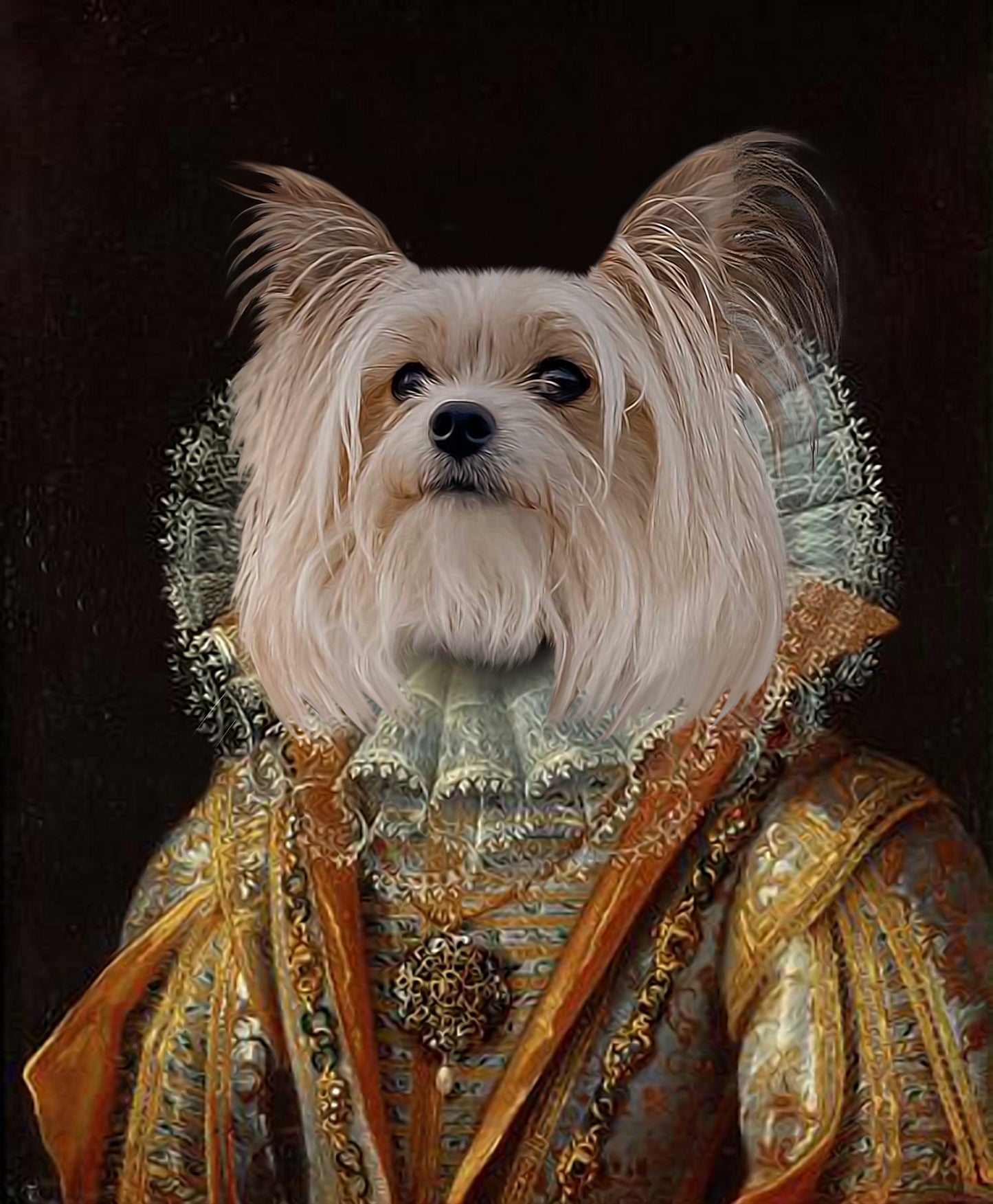 Design Only Pet Portrait - Girl