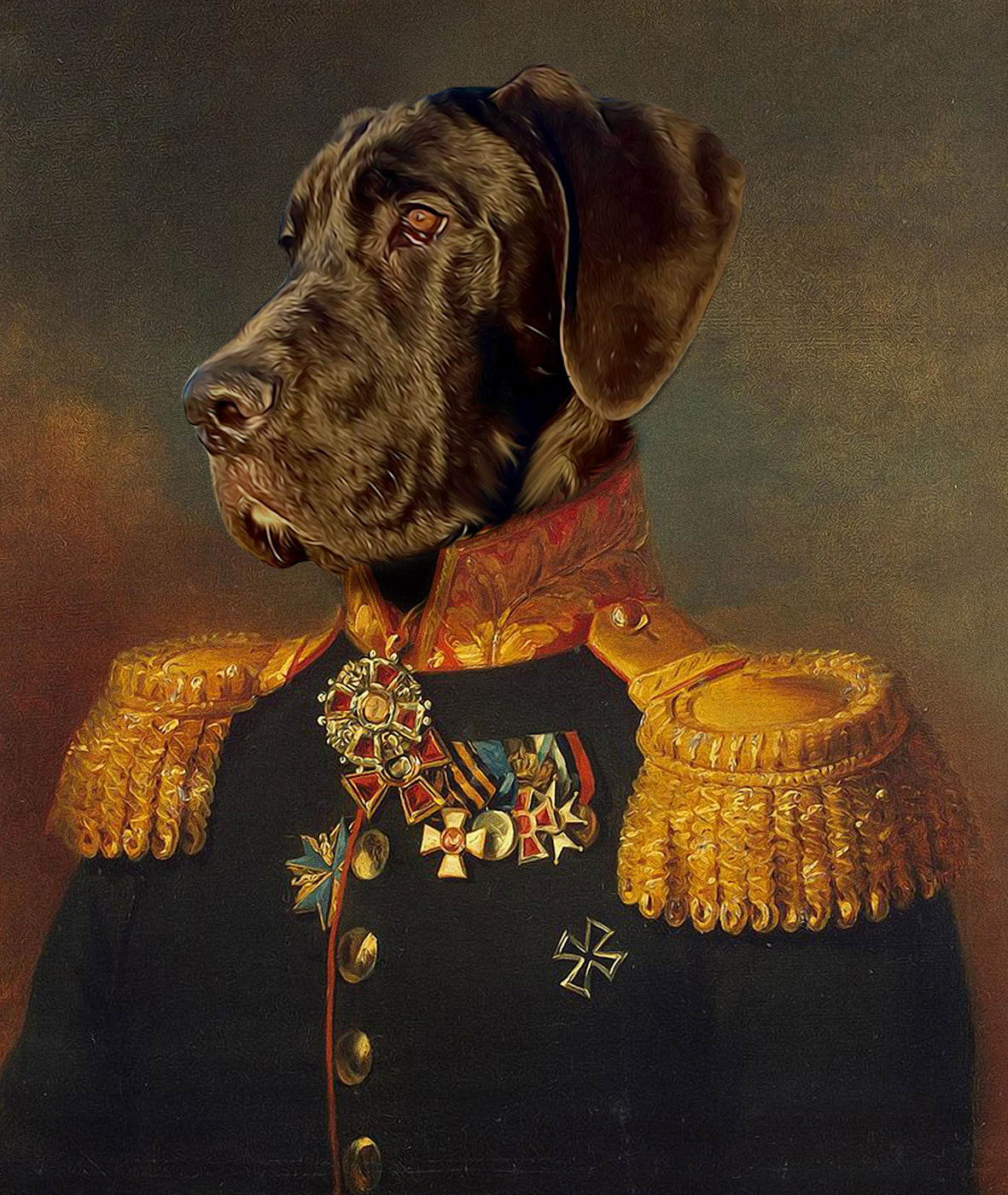 Design Only Pet Portrait - Boy