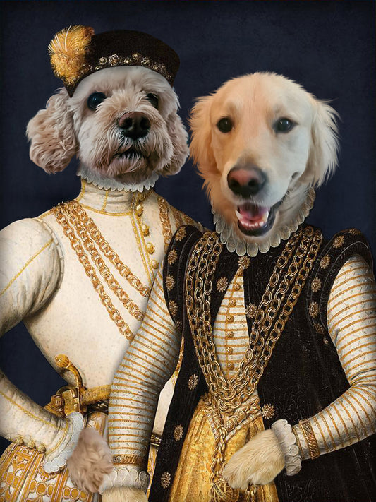 Design Only Pet Portrait - Couple