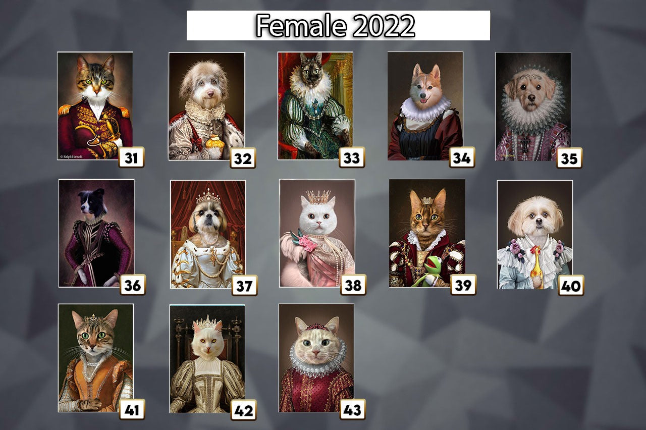 Framed Pet Portrait - Girl