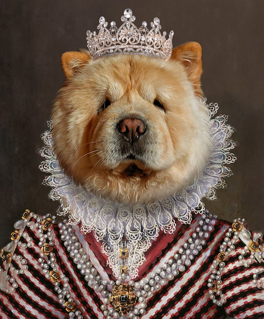 Design Only Pet Portrait - Girl