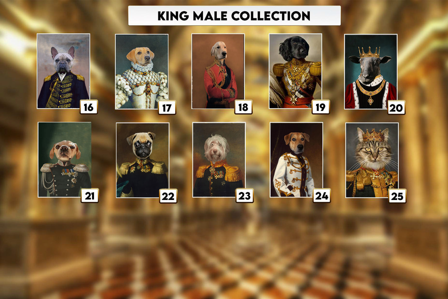 Framed Pet Portrait - Boy