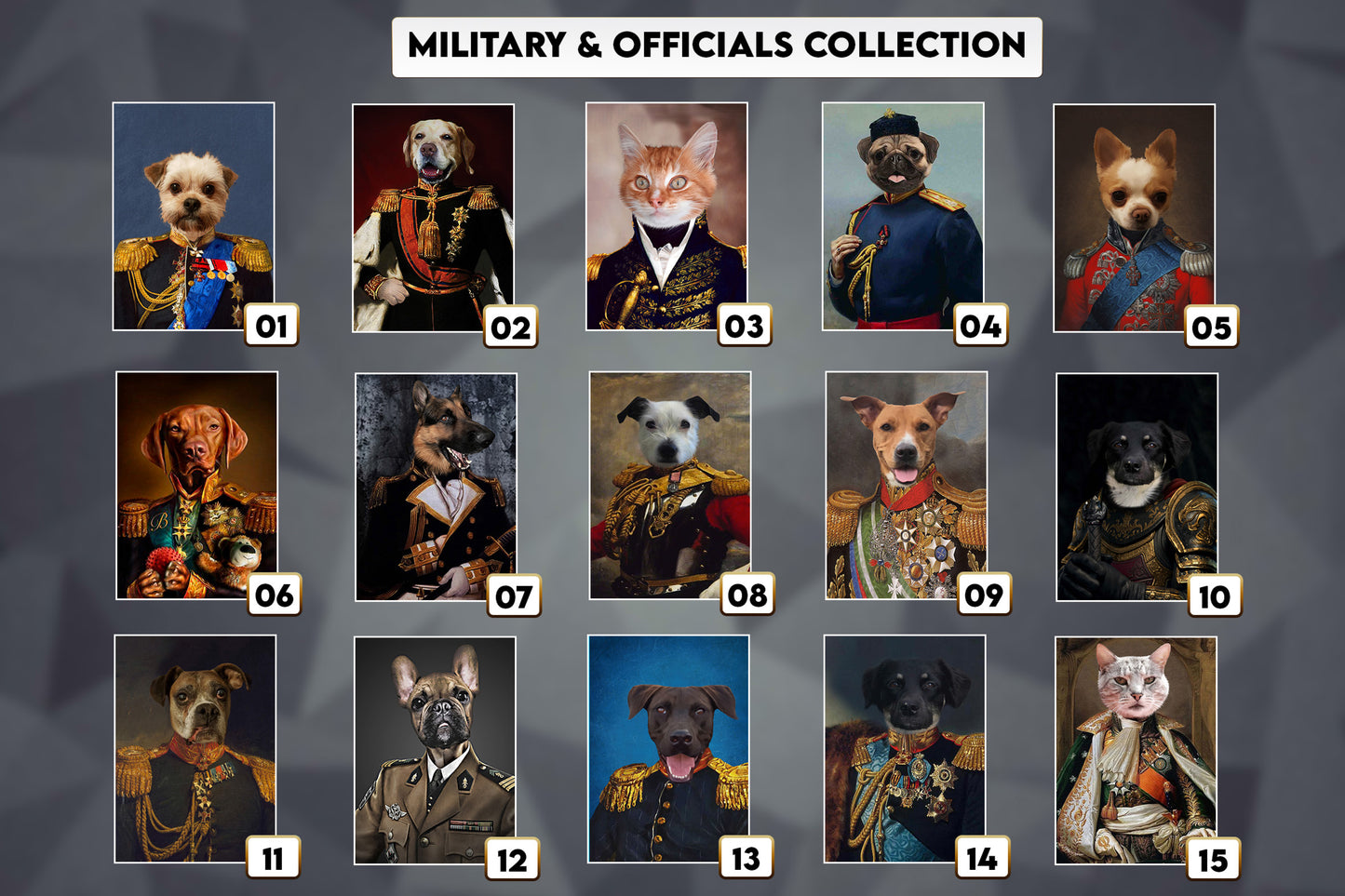 Framed Pet Portrait - Boy