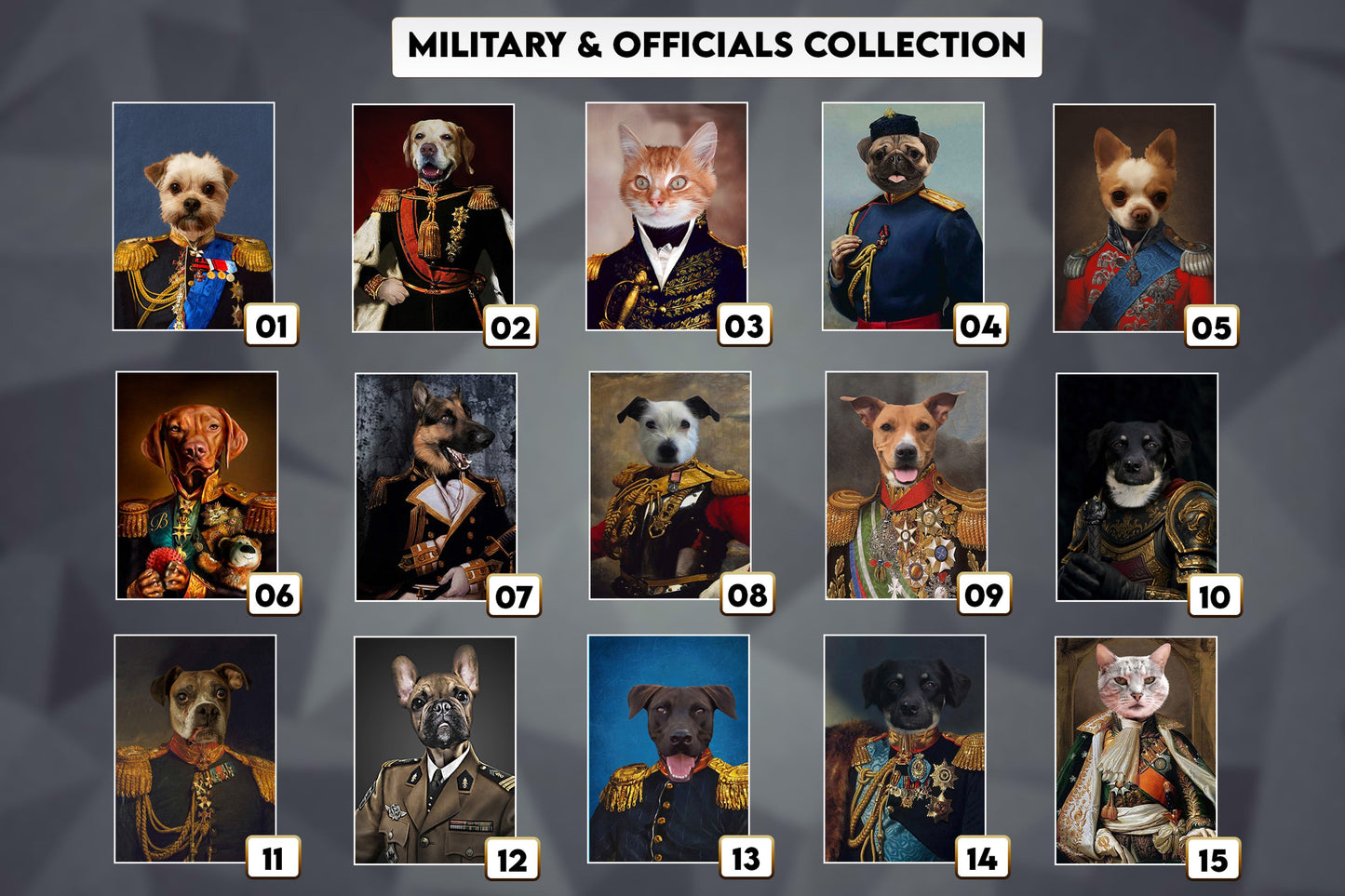 Design  Only Pet Portrait - Boy