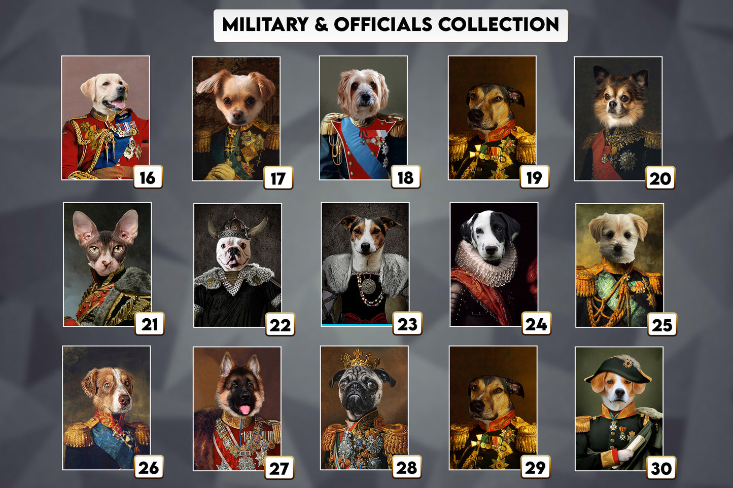 Framed Pet Portrait - Boy