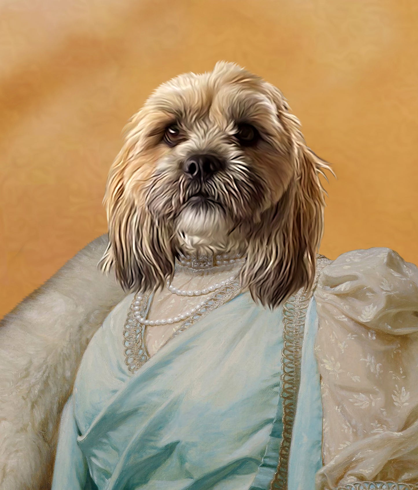 Design Only Pet Portrait - Girl