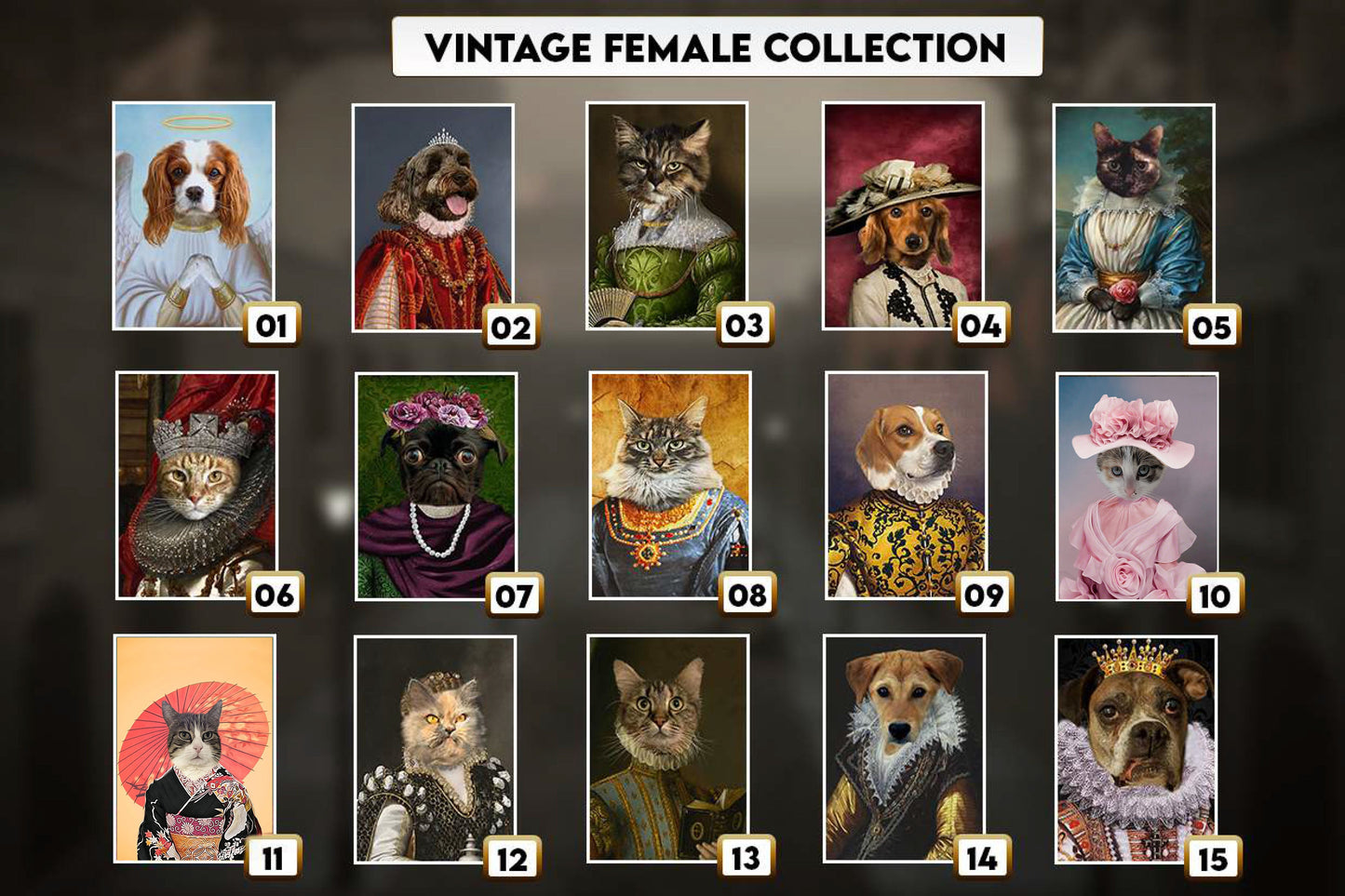 Design Only Pet Portrait - Girl