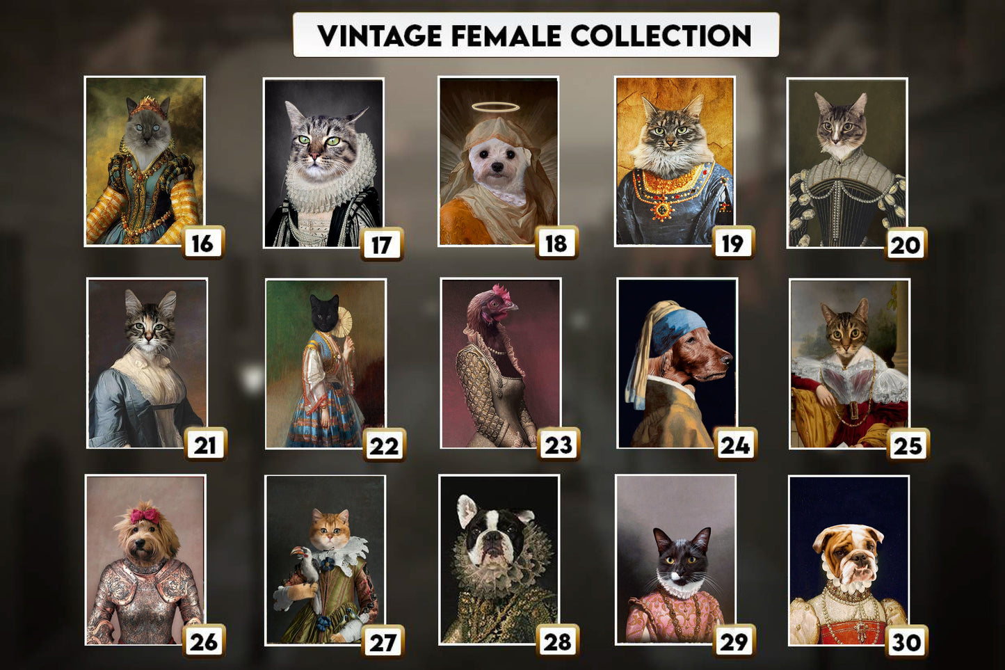 Design Only Pet Portrait - Girl